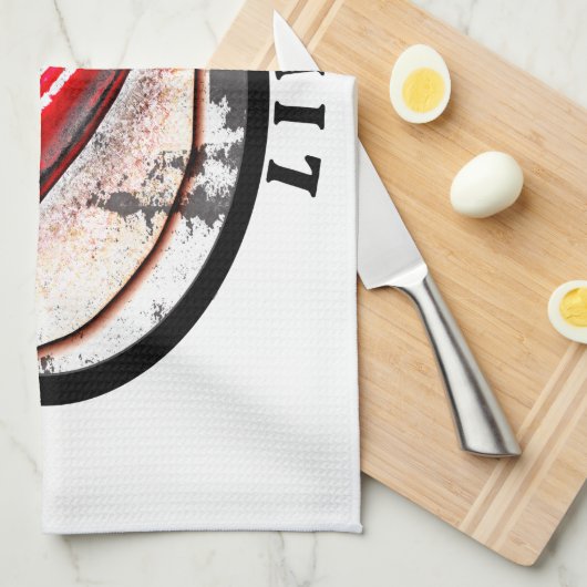 Lebensdauer der heißen Chili Geschirrtuch (Viertel Falte)