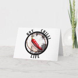 Lebensdauer der heißen Chili Karte