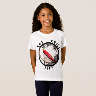 Lebensdauer der heißen Chili T-Shirt
