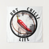 Lebensdauer der heißen Chili Wandteppich (Vorderseite (Horizontal))