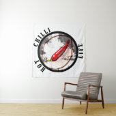 Lebensdauer der heißen Chili Wandteppich (Beispiel)