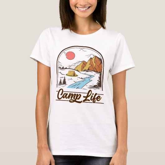 Lebensdauer des Camps T-Shirt (Vorderseite)