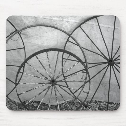 Lebensdauer des Wagenrades Mousepad (Vorne)