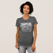 Lebensdauer des Wagenrades T-Shirt (Vorne ganz)
