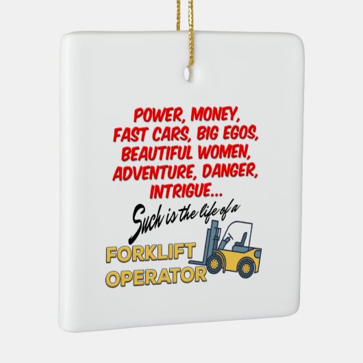 Lebensdauer eines Gabelstaplers Keramikornament (Rechts)