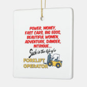 Lebensdauer eines Gabelstaplers Keramikornament (Links)