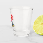 Lebensdauer eines Gabelstaplers Schnapsglas (Rechts)