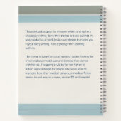 Lebensdauer eines Krankenbuches - Inspiration-Note Notizblock (Rückseite)