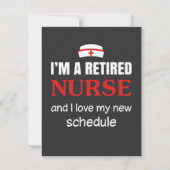 Lebensdauer| Ich bin eine Krankenschwester Dankeskarte (Vorderseite)