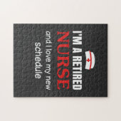 Lebensdauer| Ich bin eine Krankenschwester Puzzle (Horizontal)