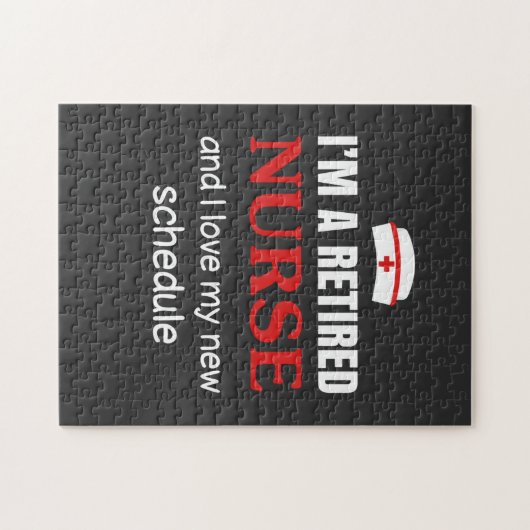 Lebensdauer| Ich bin eine Krankenschwester Puzzle (Horizontal)