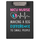 Lebensdauer| Nicu Nurse Klemmbrett (Vorderseite)