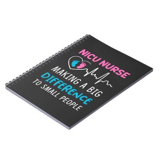 Lebensdauer| Nicu Nurse Notizblock (Linke Seite)