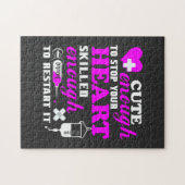 Lebensdauer| Niedlich genug Krankenschwester Puzzle (Horizontal)