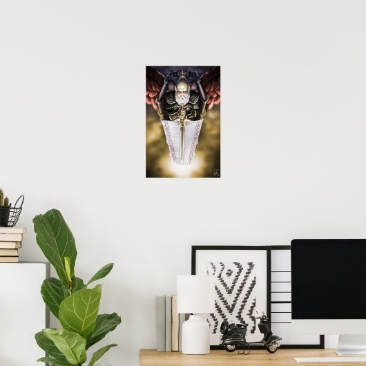 Lebensdauer Poster (Heimbüro)