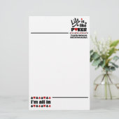 Lebensdauer wie stationärer Poker Briefpapier (Stehend Vorderseite)