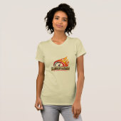 Lebensdauer wird bestimmt durch Leistungsflammen-D T-Shirt (Vorne ganz)