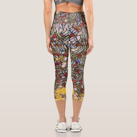 Lebenseinstellung Capri Leggings (Rückseite)