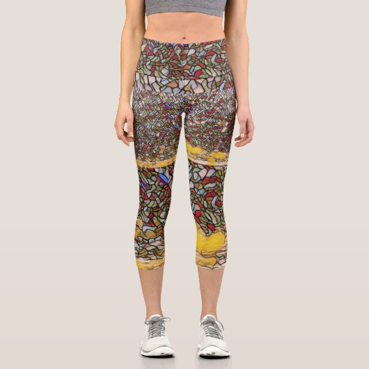 Lebenseinstellung Capri Leggings (Vorderseite)