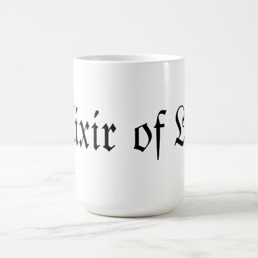 Lebenselixir Kaffeetasse (Mittel)