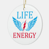 Lebensenergie Keramikornament (Links)