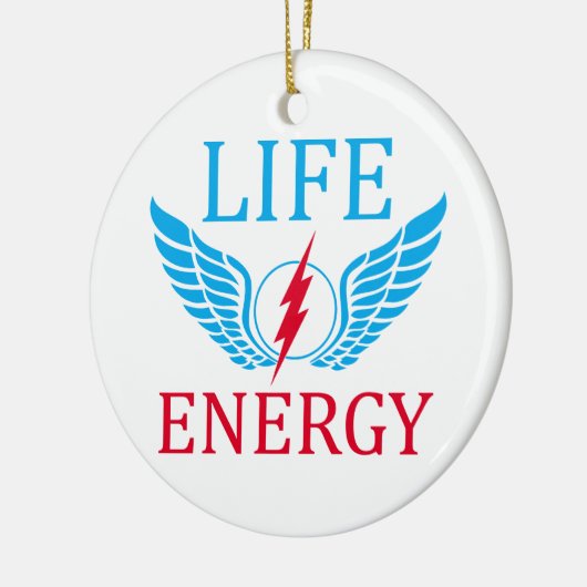 Lebensenergie Keramikornament (Links)