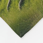 "Lebensenergiestrom" Fleecedecke (Ecke)