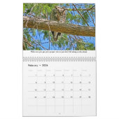 Lebenserfahrungen Wildtierkalender Kalender (Feb 2026)