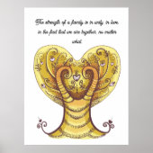 Lebensfamilie Poster (Vorne)