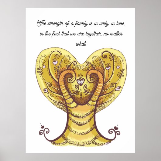 Lebensfamilie Poster (Vorne)