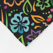 Lebensfarbe Fleecedecke (Ecke)