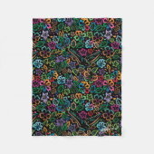 Lebensfarbe Fleecedecke (Vorderseite)