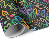 Lebensfarbe Geschenkpapier (Rolleneckpunkt)