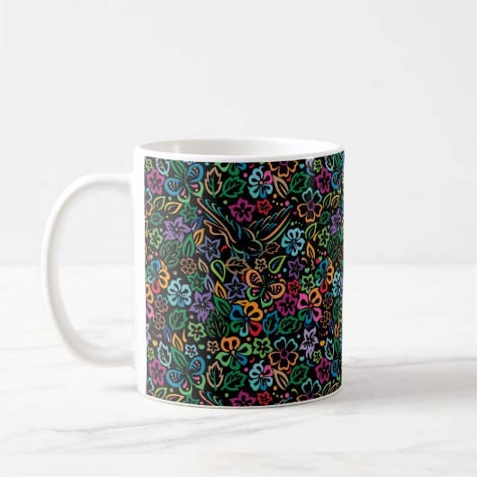 Lebensfarbe Kaffeetasse (Links)