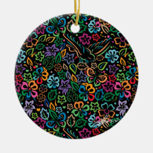 Lebensfarbe Keramik Ornament
