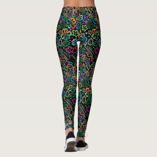 Lebensfarbe Leggings (Rückseite)