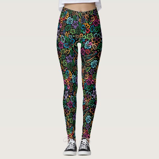 Lebensfarbe Leggings (Vorderseite)