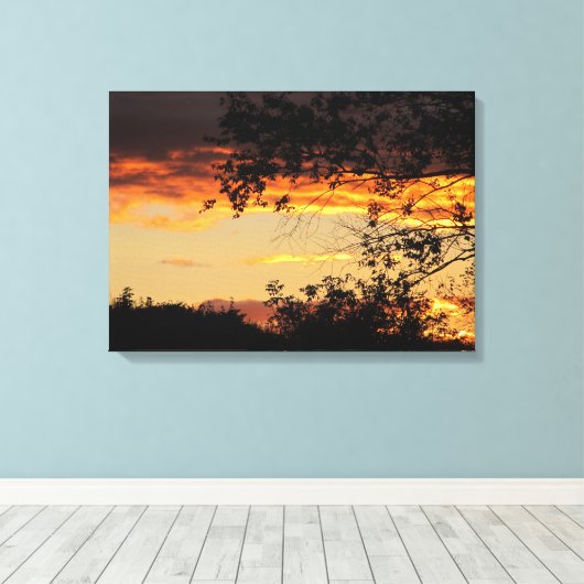 Lebensfarbe Leinwanddruck (Insitu (Holzboden))