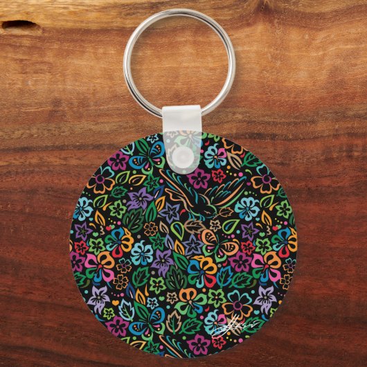 Lebensfarbe Schlüsselanhänger (Vorderseite)