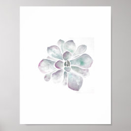 Lebensfarben: Lila und gesund Poster