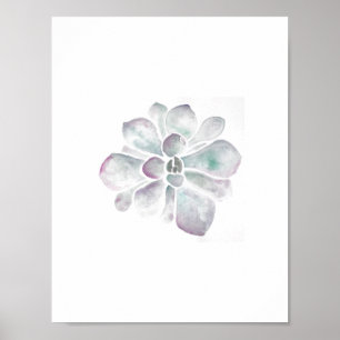 Lebensfarben: Lila und gesund Poster