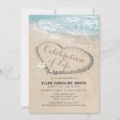 Lebensfeier | Beerdigung Einladung (Vorderseite)