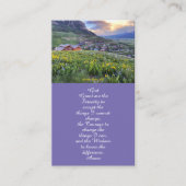 Lebensfeier Blumenbeerdigung Karte (Vorderseite)