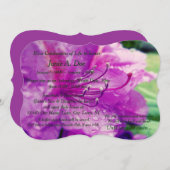 Lebensfeier Einladung (Vorne/Hinten)