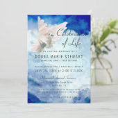 Lebensfeier | Einladung zur Beerdigung (Stehend Vorderseite)