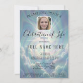 Lebensfeier - Gedenkfeier zum Foto Einladung (Vorderseite)