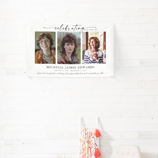 Lebensfeier | Gedenkfeierliches Foto Banner (InSitu)