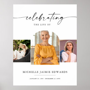 Lebensfeier   Gedenkfeierliches Foto Poster