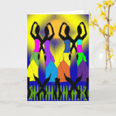 Lebensfeier Karte (Gelbe Blume)