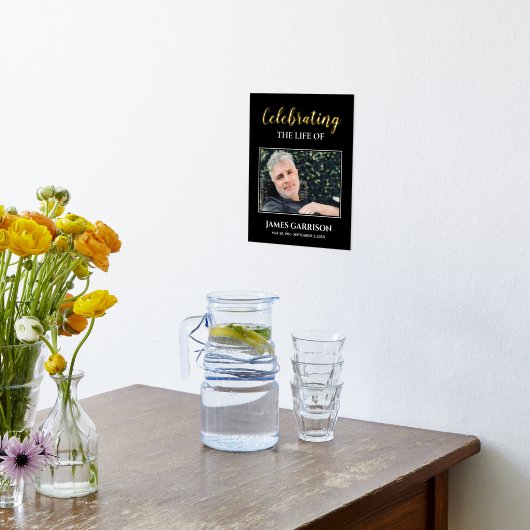 Lebensfeier mit Foto-Gedenkfeier Foliendrucke (Ablage(Küche))